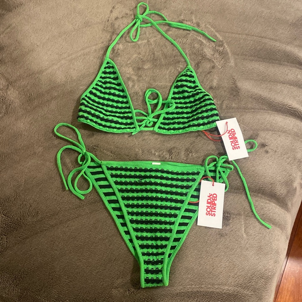 NWT Crochet Bikini Set